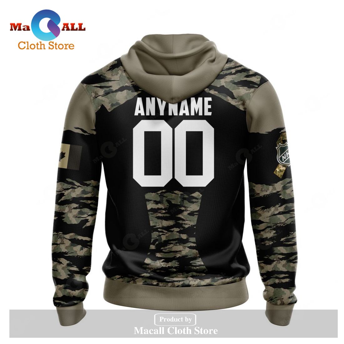 Personalized NHL Toronto Maple Leafs - Honors Veterans And Military Members Kits V5 Hoodie Sweatshirt 3D Personalized NHL Toronto Maple Leafs - Honors Veterans And Military Members Kits V5 Hoodie Sweatshirt 3D