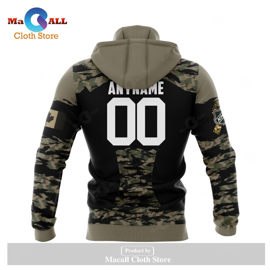 Personalized NHL Toronto Maple Leafs - Honors Veterans And Military Members Kits V5 Hoodie Sweatshirt 3D Personalized NHL Toronto Maple Leafs - Honors Veterans And Military Members Kits V5 Hoodie Sweatshirt 3D