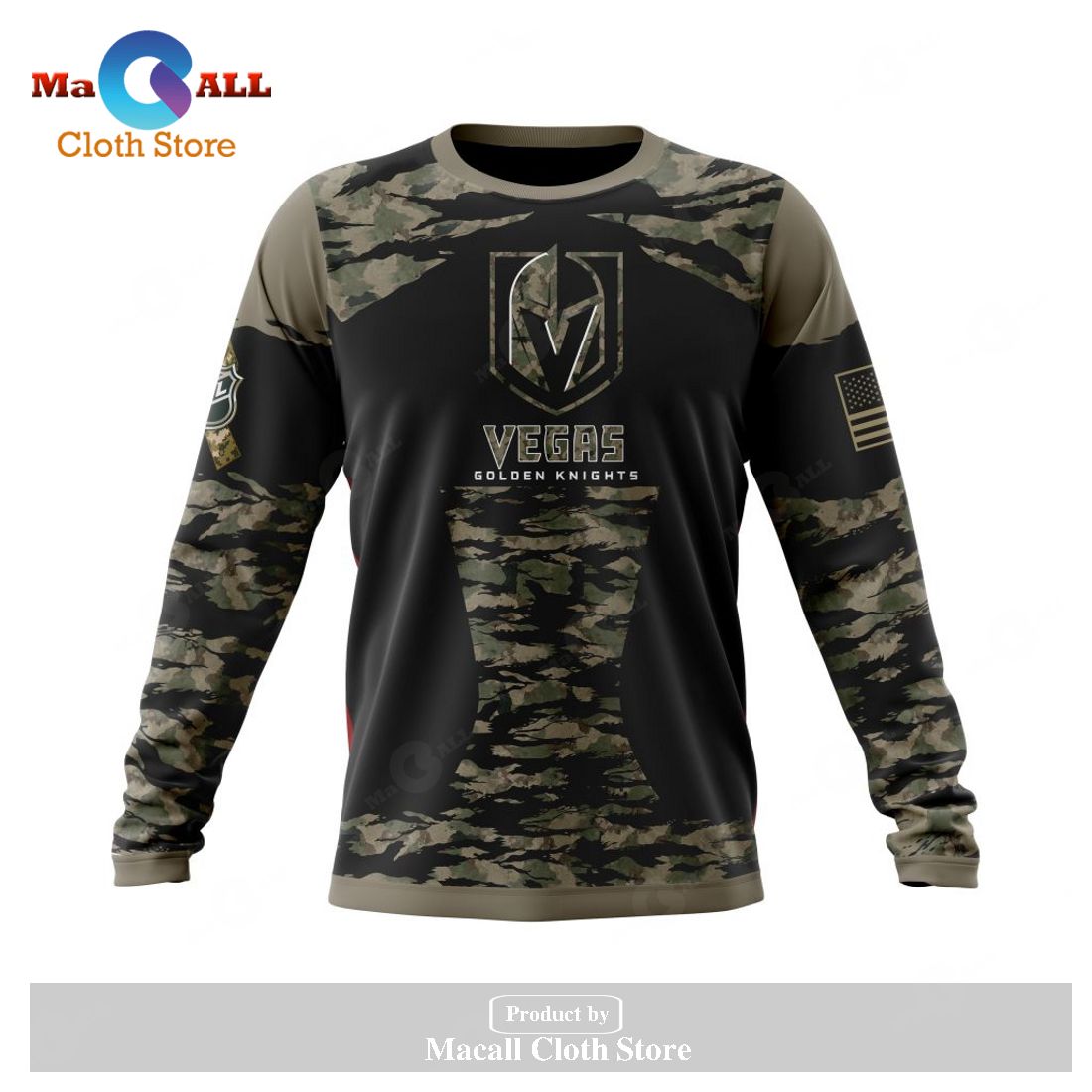 Personalized NHL Vegas Golden Knights - Honors Veterans And Military Members Kits V5 Hoodie Sweatshirt 3D Personalized NHL Vegas Golden Knights - Honors Veterans And Military Members Kits V5 Hoodie Sweatshirt 3D