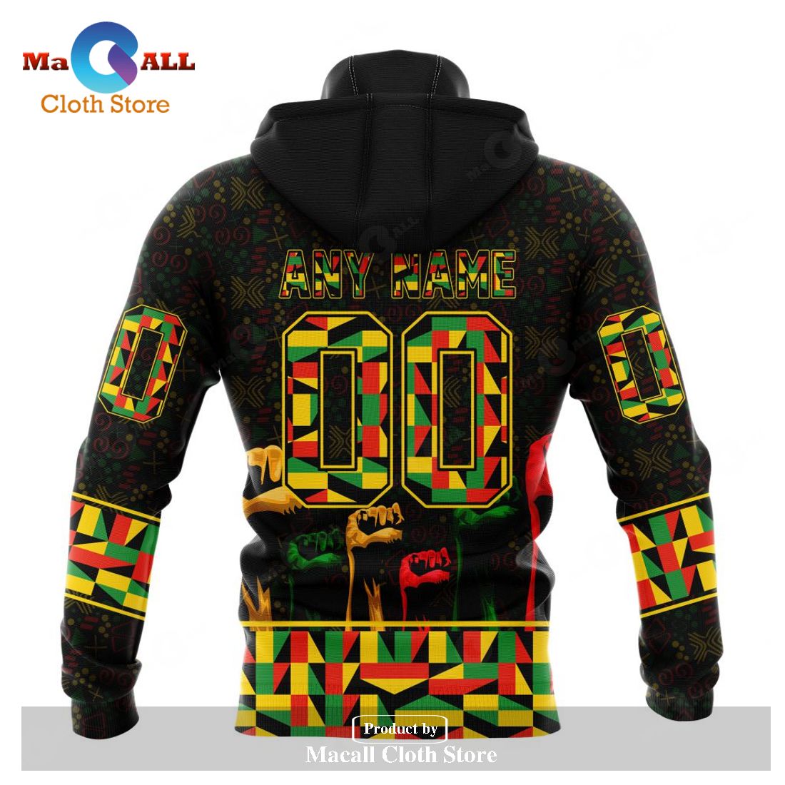 Personalized NHL Vegas Golden Knights Special Design Celebrate Black History Month Hoodie Sweatshirt 3D Personalized NHL Vegas Golden Knights Special Design Celebrate Black History Month Hoodie Sweatshirt 3D