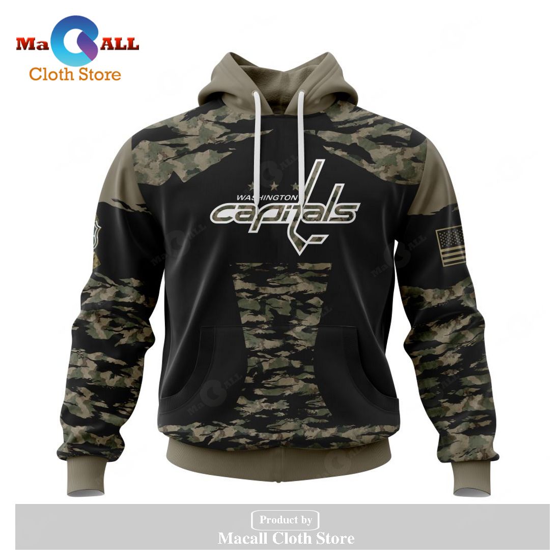 Personalized NHL Washington Capitals - Honors Veterans And Military Members Kits V5 Hoodie Sweatshirt 3D Personalized NHL Washington Capitals - Honors Veterans And Military Members Kits V5 Hoodie Sweatshirt 3D