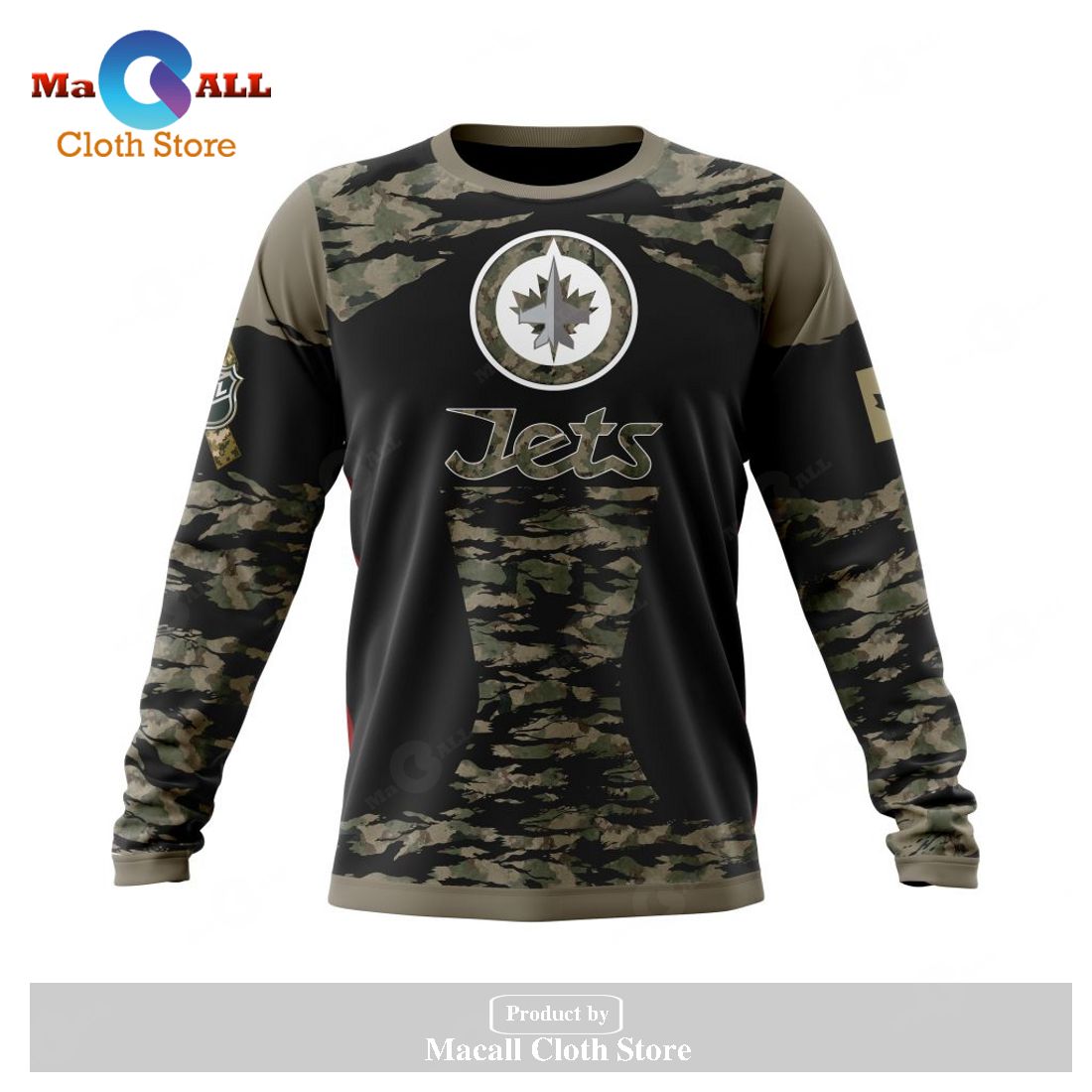Personalized NHL Winnipeg Jets - Honors Veterans And Military Members Kits V5 Hoodie Sweatshirt 3D Personalized NHL Winnipeg Jets - Honors Veterans And Military Members Kits V5 Hoodie Sweatshirt 3D