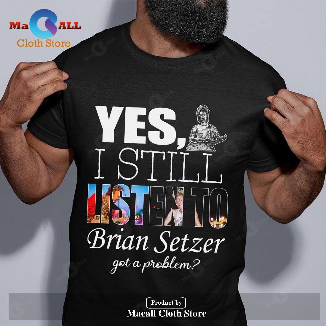Brian Setzer American Flag Signature Classic-Unisex T-Shirt Hoodie Sweatshirt Brian Setzer American Flag Signature Classic-Unisex T-Shirt Hoodie Sweatshirt