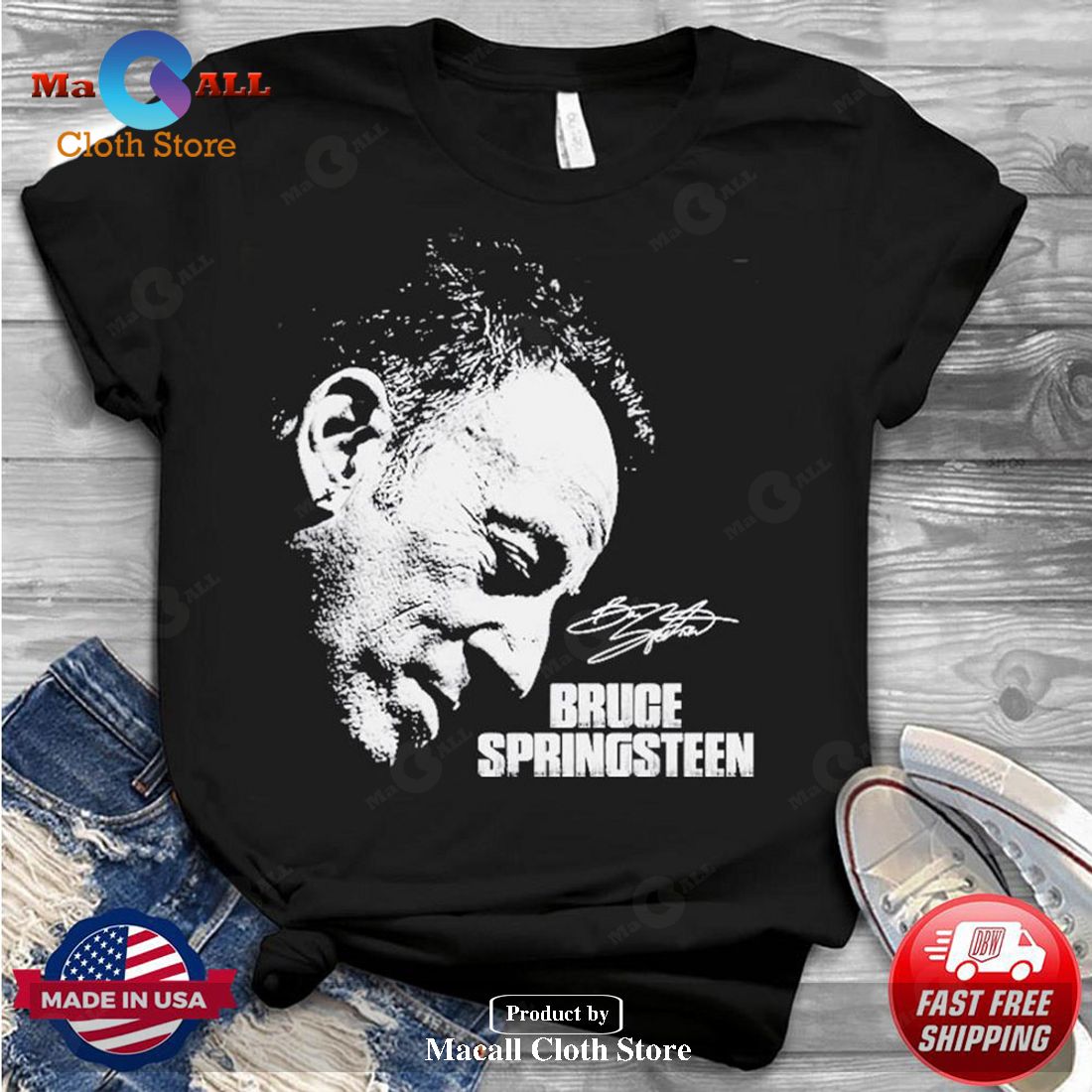 Bruce Springsteen Girl I'm not old i'm vintage Classic-Unisex T-Shirt Hoodie Sweatshirt Bruce Springsteen Girl I'm not old i'm vintage Classic-Unisex T-Shirt Hoodie Sweatshirt