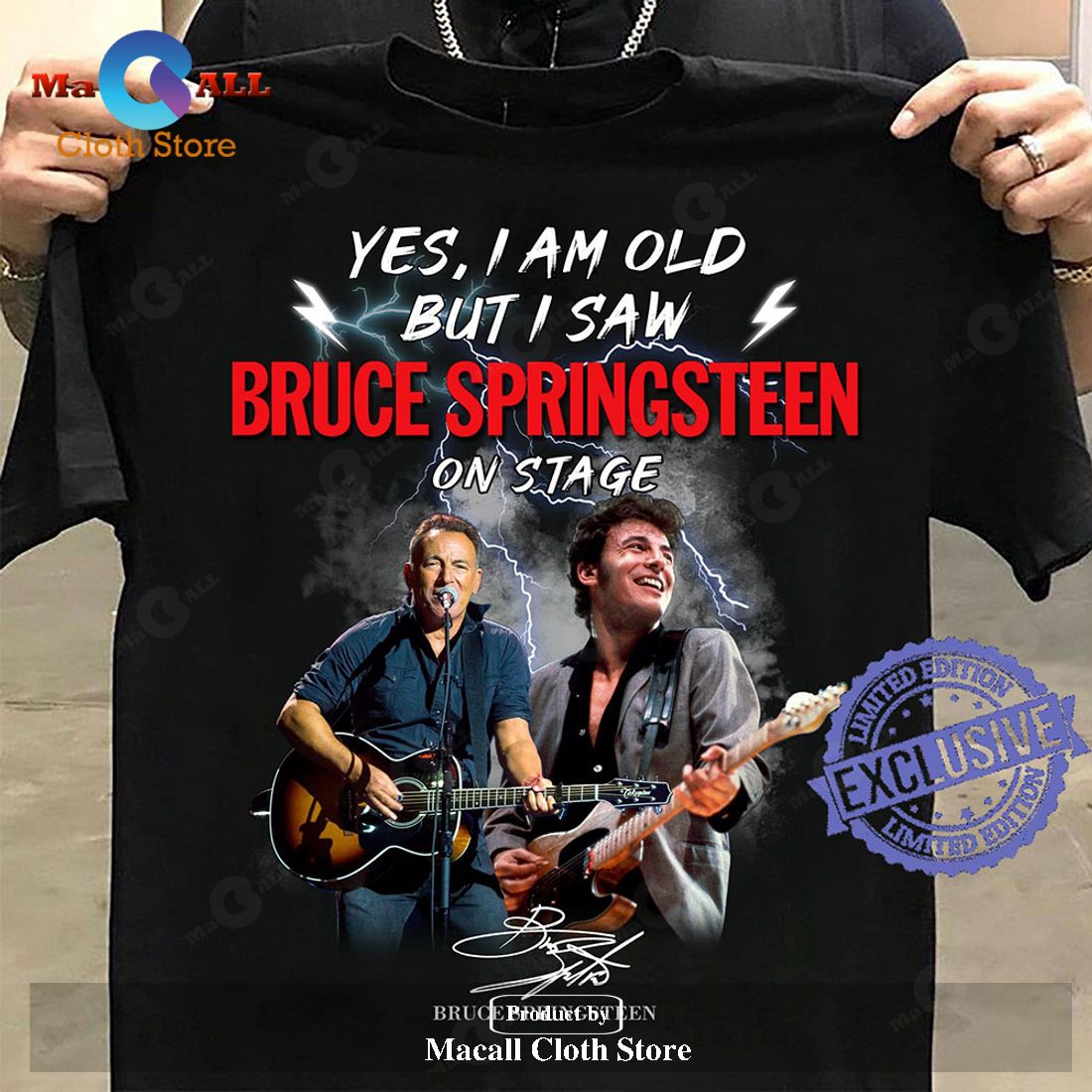 Bruce Springsteen Girl I'm not old i'm vintage Classic-Unisex T-Shirt Hoodie Sweatshirt Bruce Springsteen Girl I'm not old i'm vintage Classic-Unisex T-Shirt Hoodie Sweatshirt