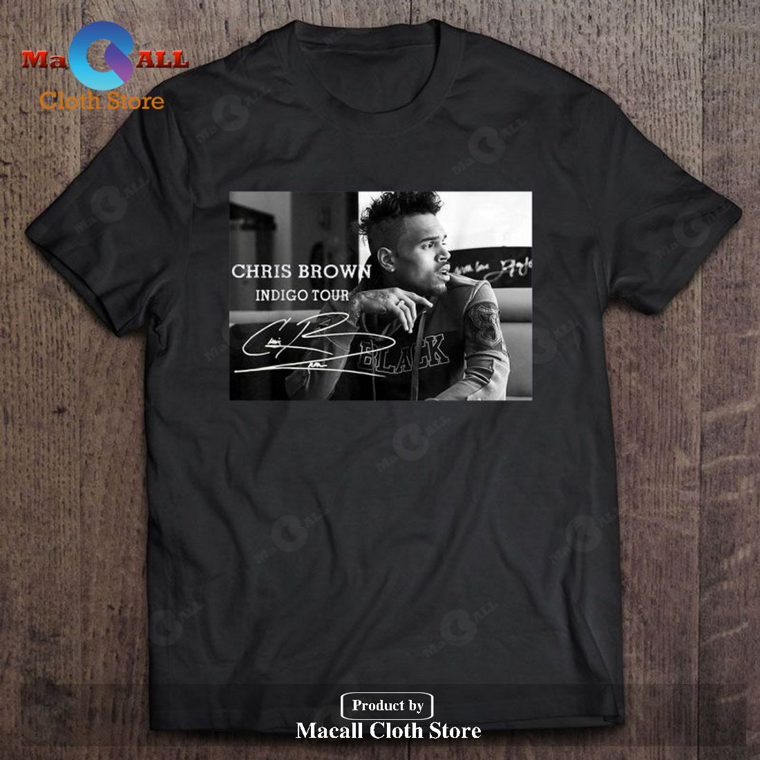 Chris Brown Classic-Unisex T-Shirt Hoodie Sweatshirt – KG41