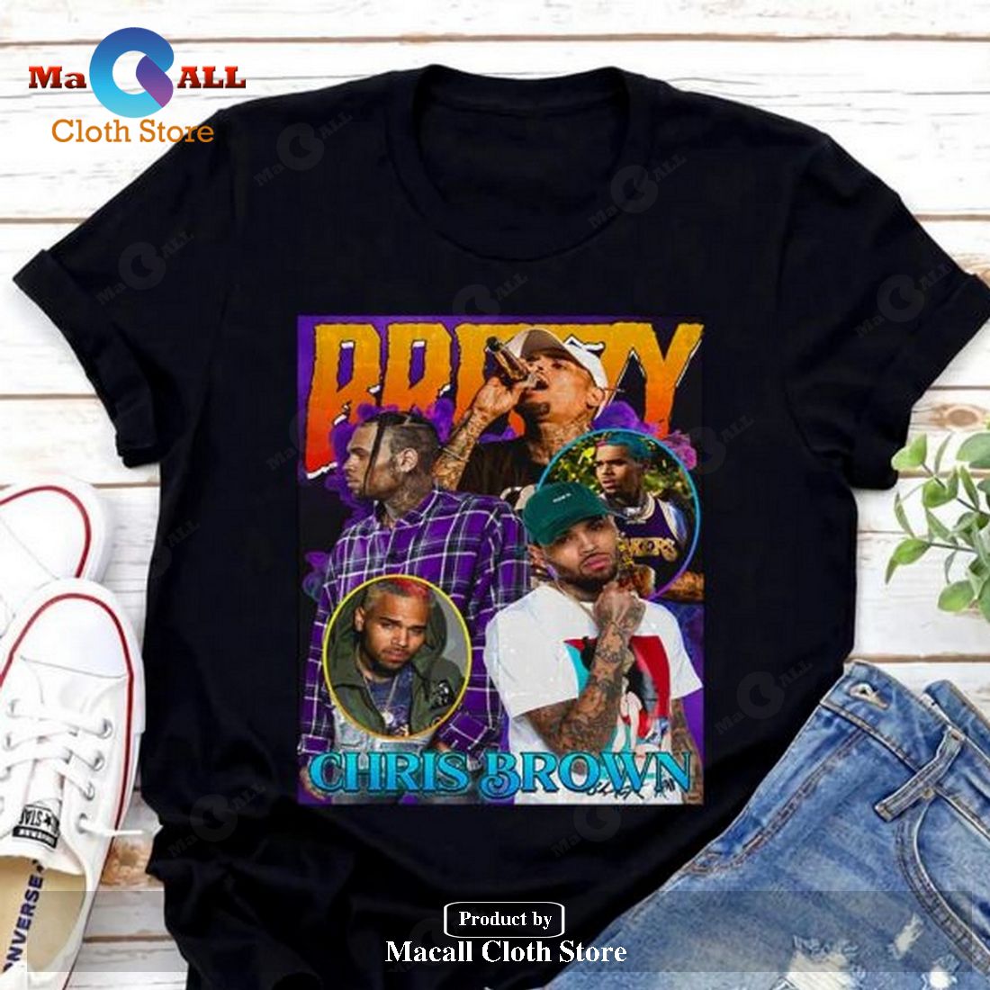 Chris Brown Classic-Unisex T-Shirt Hoodie Sweatshirt – T701