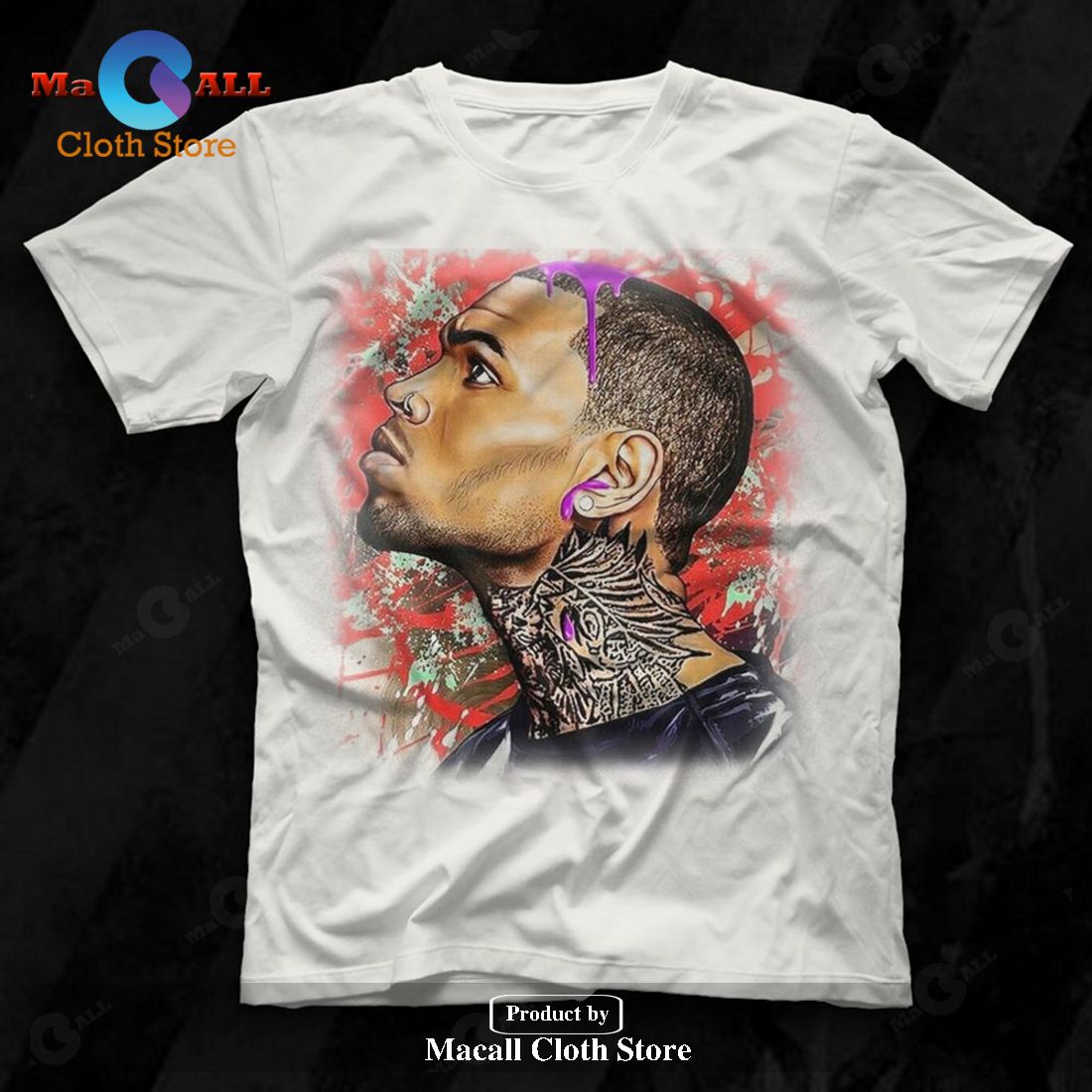 Chris Brown Classic-Unisex T-Shirt Hoodie Sweatshirt – X941