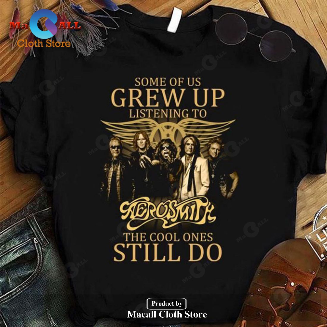 Yes, I Am Old But I Saw Aerosmith On Stage Classic-Unisex T-Shirt Hoodie Sweatshirt Yes, I Am Old But I Saw Aerosmith On Stage Classic-Unisex T-Shirt Hoodie Sweatshirt