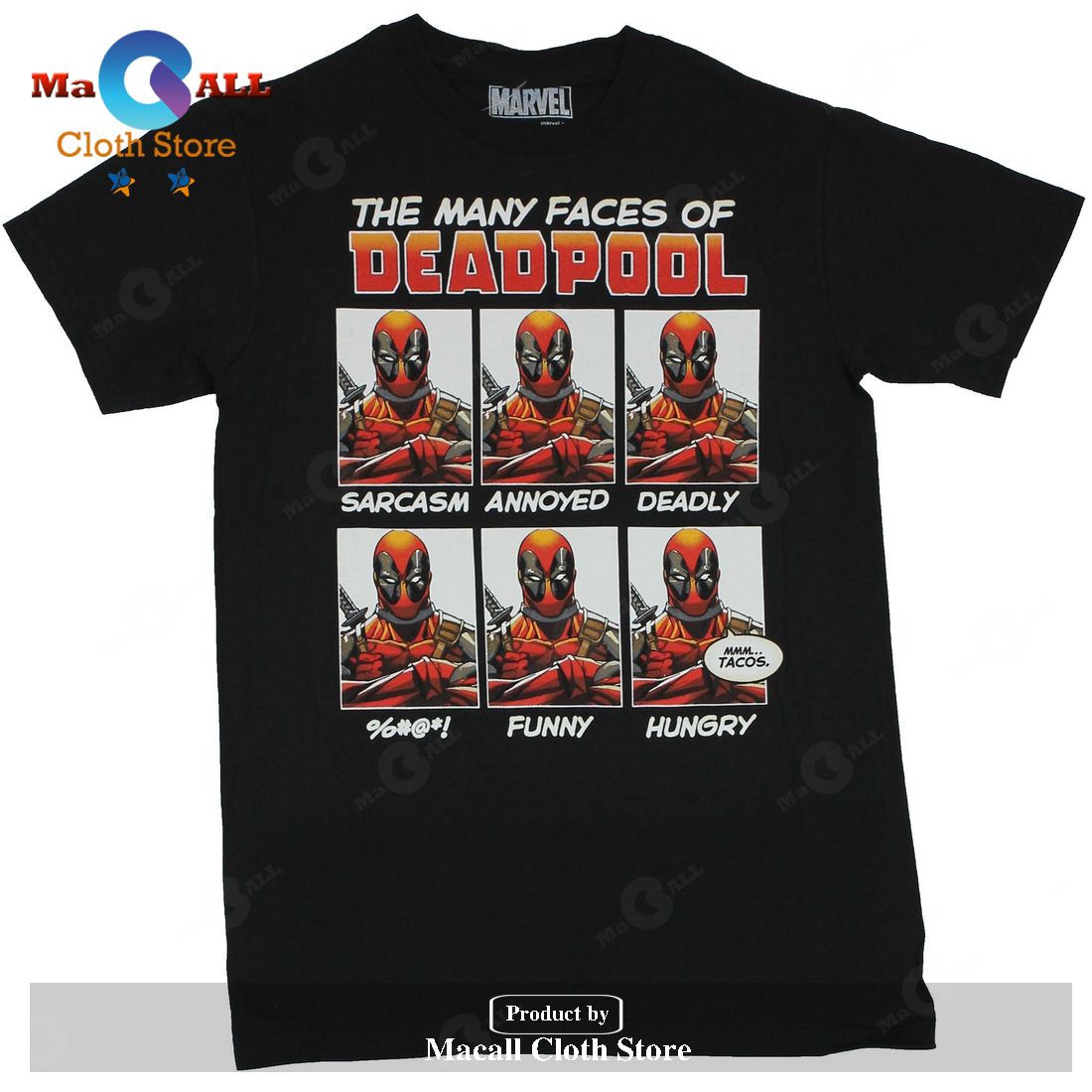 Deadpool Wolverine Dash Out Classic-Unisex T-Shirt Hoodie Sweatshirt