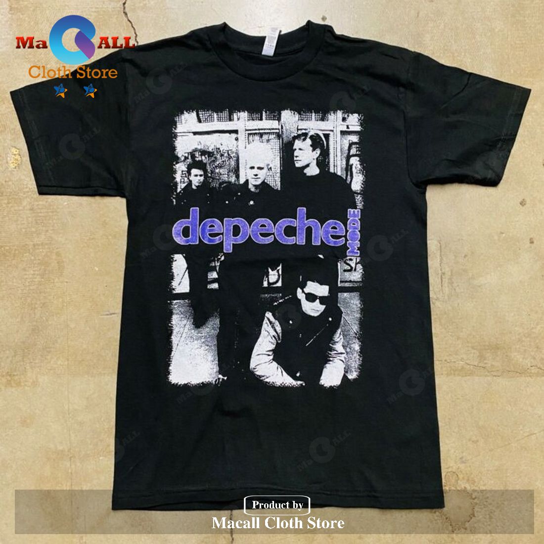 Depeche Black Photo Classic-Unisex T-Shirt Hoodie Sweatshirt