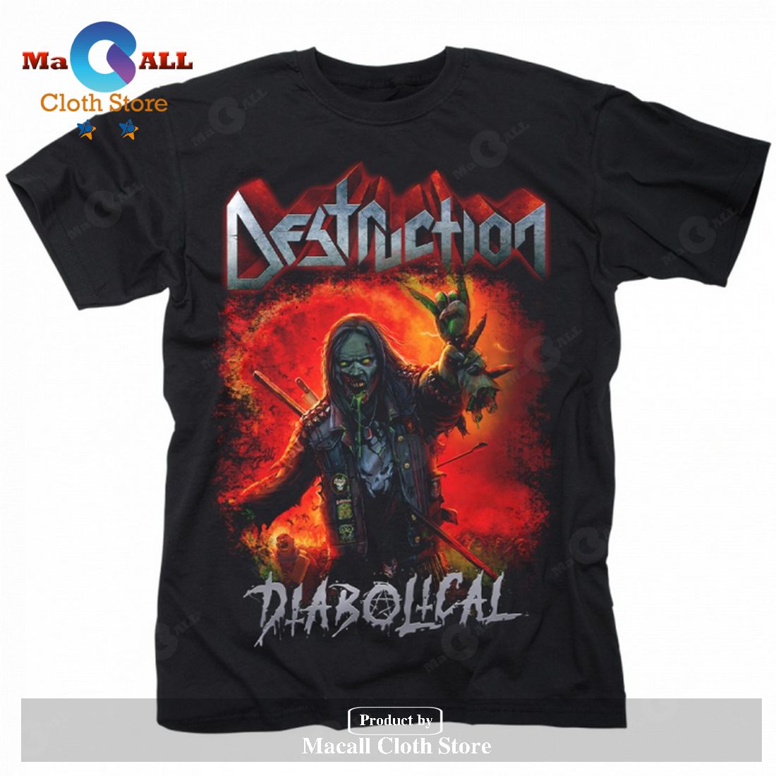 Destruction Diabolical Classic-Unisex T-Shirt Hoodie Sweatshirt