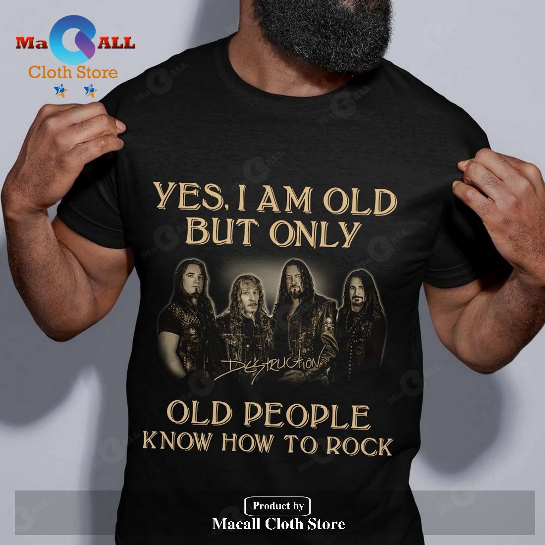 Destruction Yes i am old but only old people know how to rock Classic-Unisex T-Shirt Hoodie Sweatshirt Destruction Yes i am old but only old people know how to rock Classic-Unisex T-Shirt Hoodie Sweatshirt