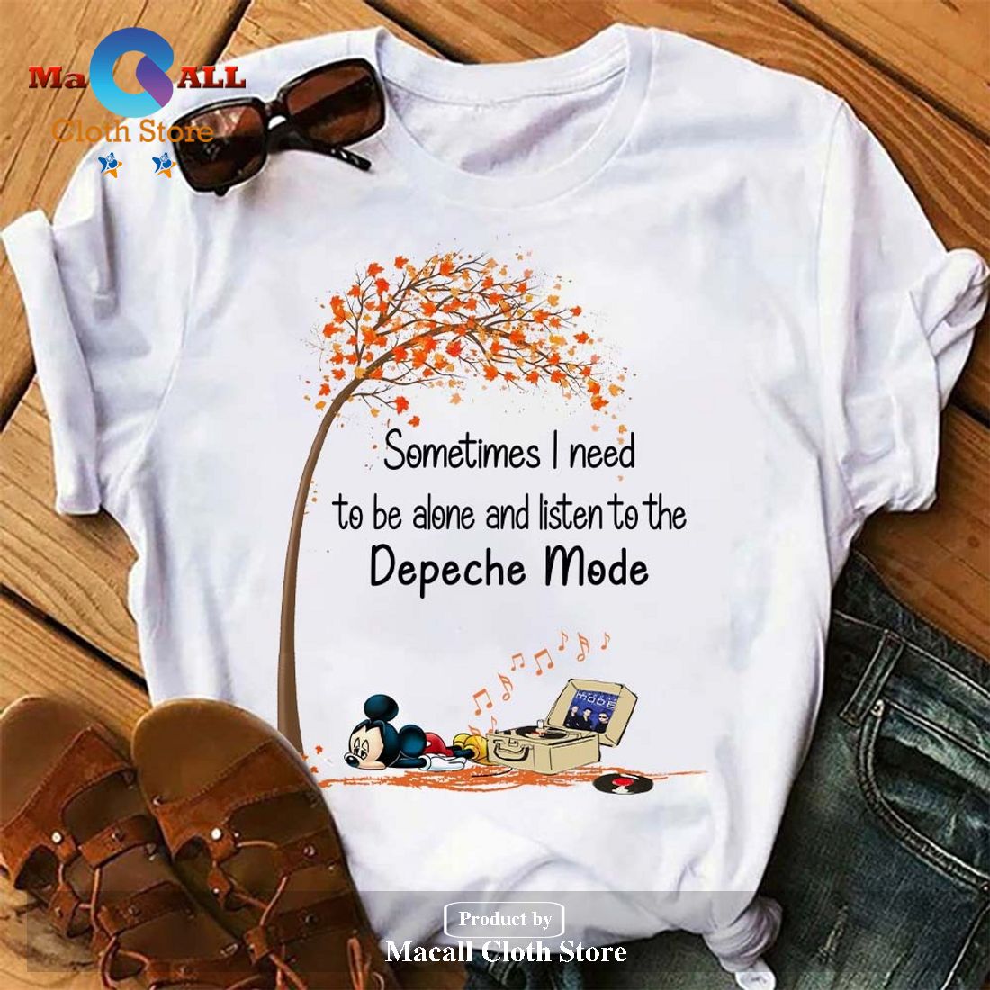 Mickey sometimes i need to be alone and listen to the Depeche Mode Classic-Unisex T-Shirt Hoodie Sweatshirt Mickey sometimes i need to be alone and listen to the Depeche Mode Classic-Unisex T-Shirt Hoodie Sweatshirt