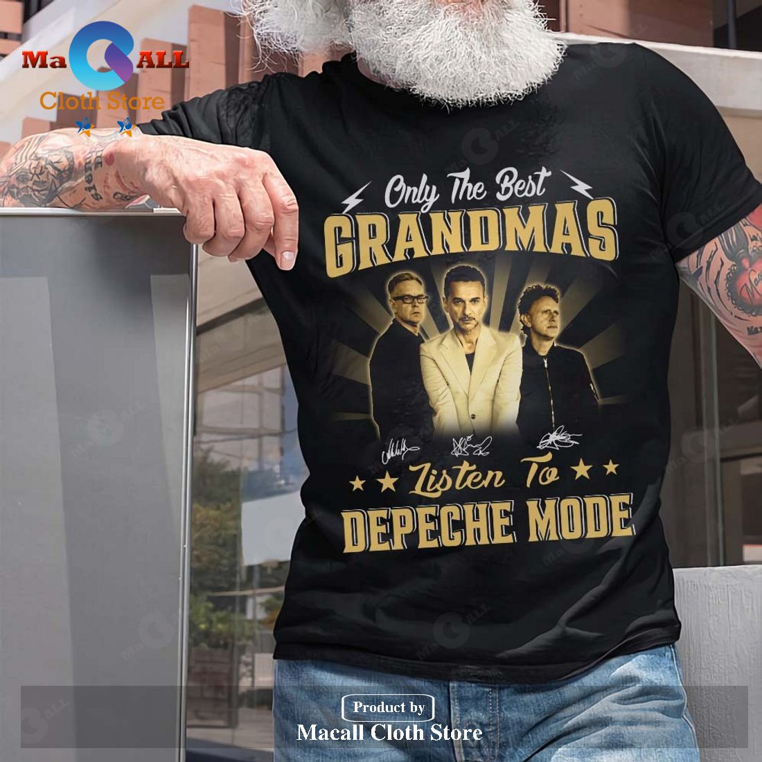Only the best grandmas listen to Depeche Mode Classic-Unisex T-Shirt Hoodie Sweatshirt Only the best grandmas listen to Depeche Mode Classic-Unisex T-Shirt Hoodie Sweatshirt