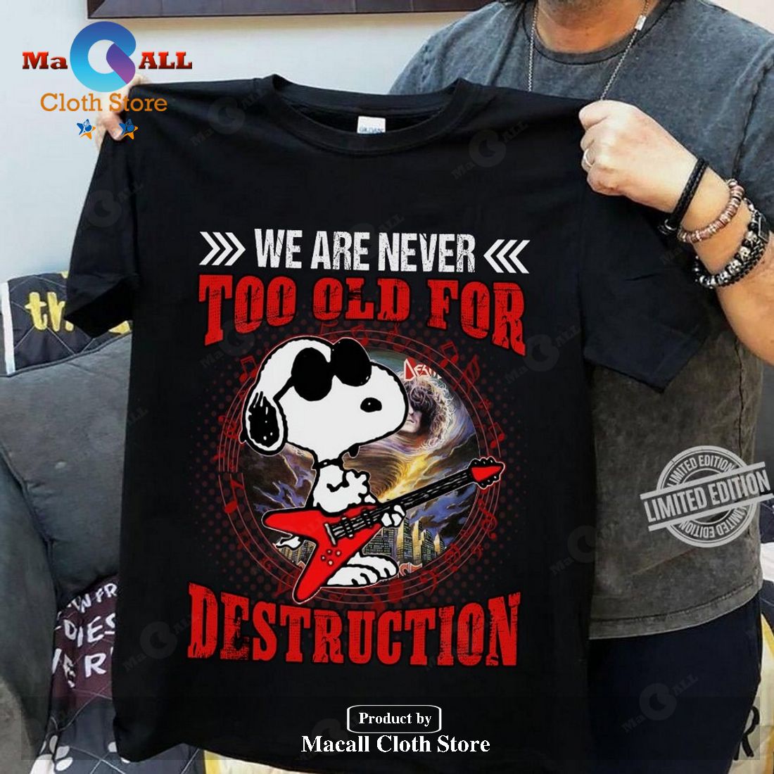 Snoopy we are never too old for Destruction Classic-Unisex T-Shirt Hoodie Sweatshirt Snoopy we are never too old for Destruction Classic-Unisex T-Shirt Hoodie Sweatshirt