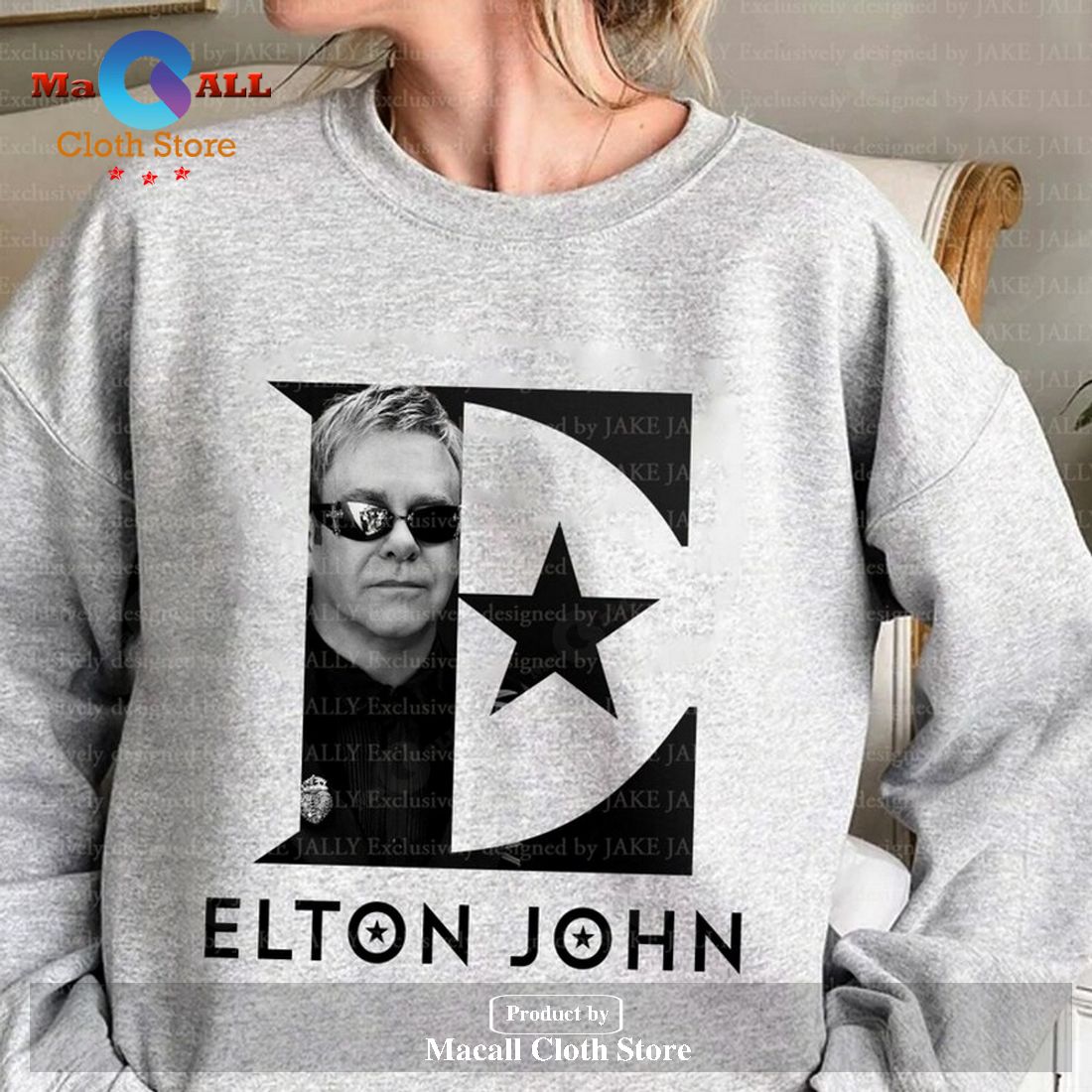Elton John Classic-Unisex T-Shirt Hoodie Sweatshirt