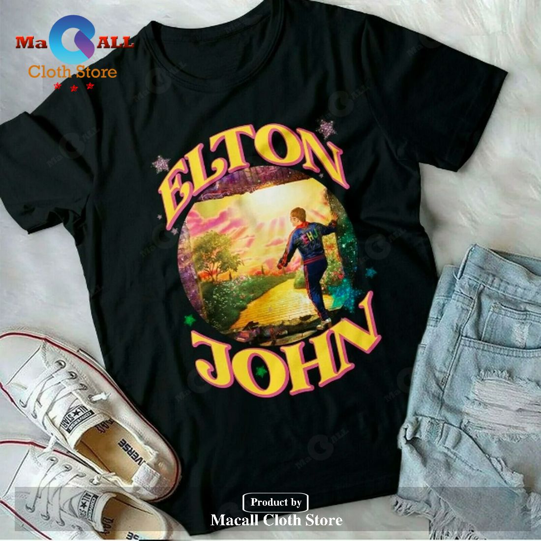 Elton John Classic-Unisex T-Shirt Hoodie Sweatshirt – 4Q21