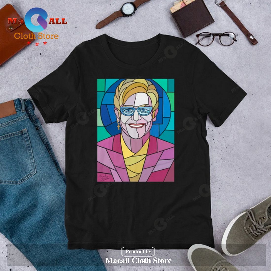 Elton John Classic-Unisex T-Shirt Hoodie Sweatshirt – CR01