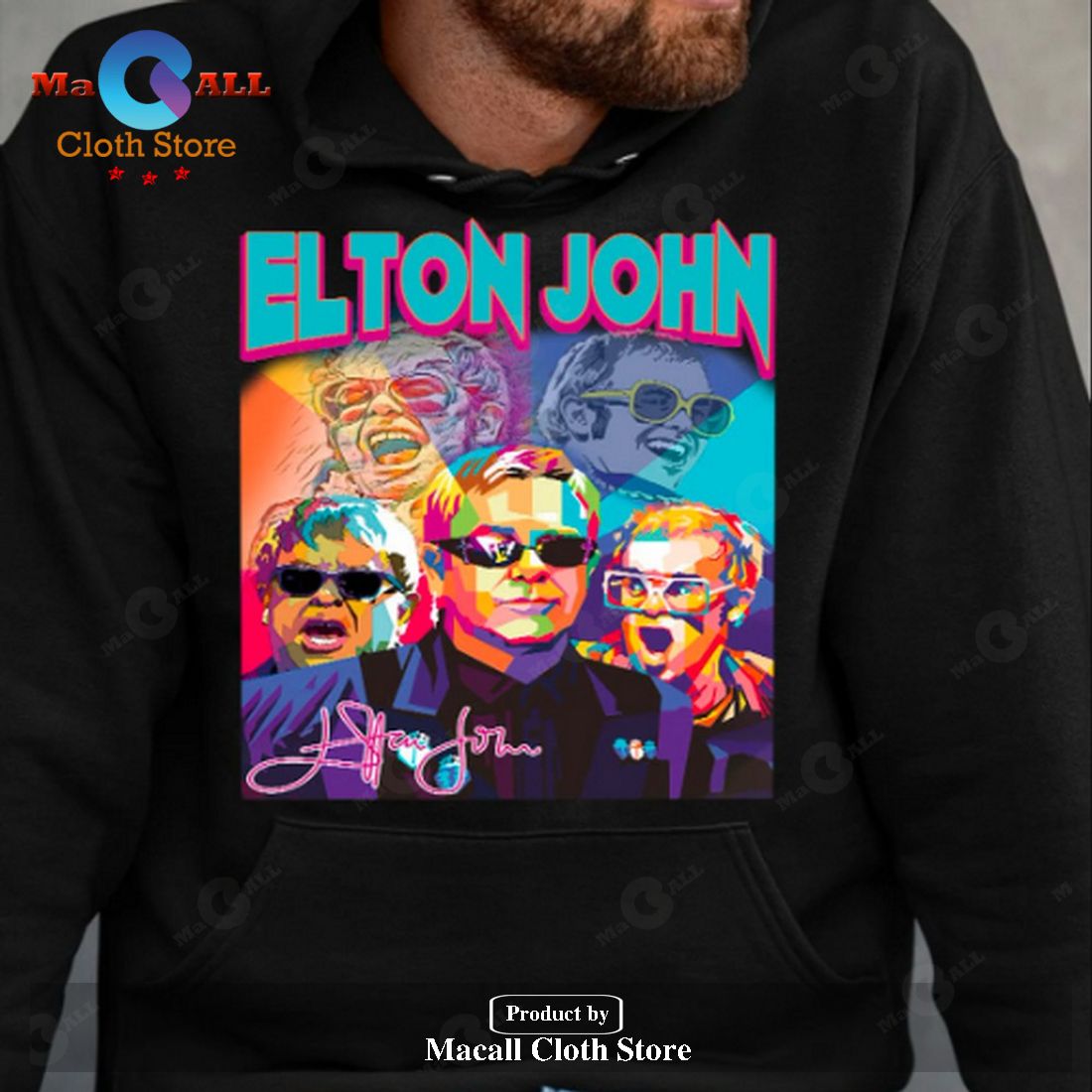 Elton John Classic-Unisex T-Shirt Hoodie Sweatshirt – MX91