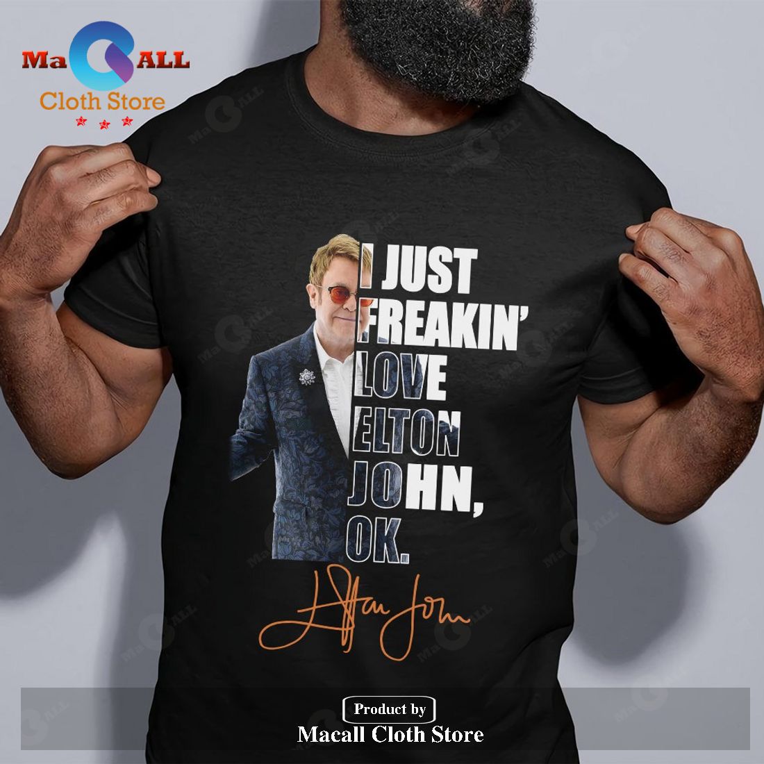 I Just Freakin Love Elton John Classic-Unisex T-Shirt Hoodie Sweatshirt I Just Freakin Love Elton John Classic-Unisex T-Shirt Hoodie Sweatshirt