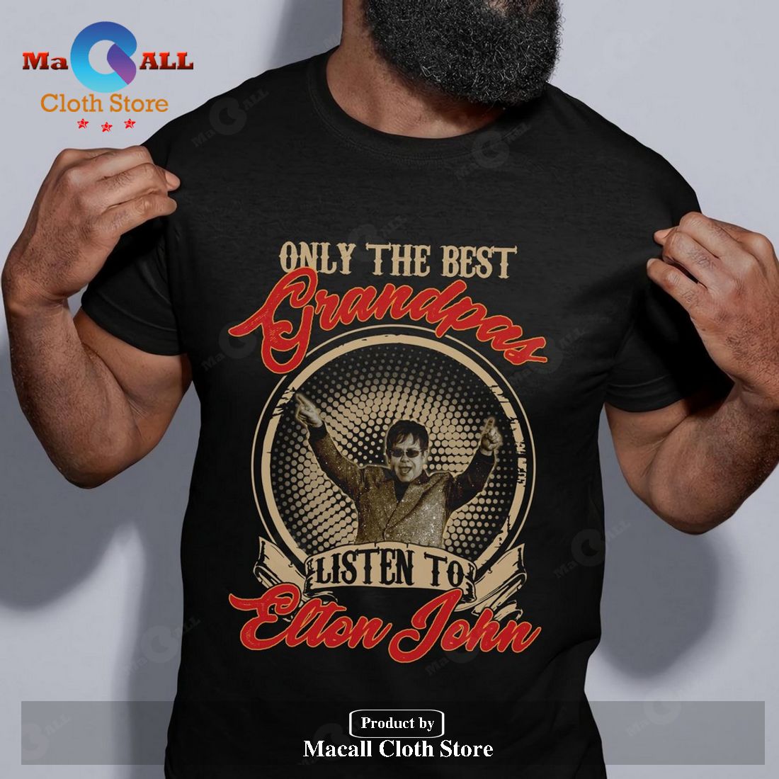 Only the best grandpas listen to Elton John Classic-Unisex T-Shirt Hoodie Sweatshirt Only the best grandpas listen to Elton John Classic-Unisex T-Shirt Hoodie Sweatshirt