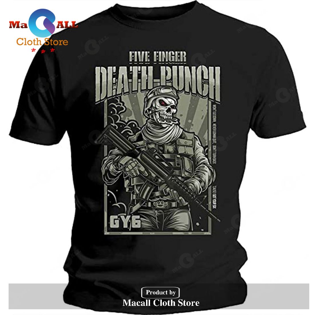 Five Finger Death Punch Soldier Classic-Unisex T-Shirt Hoodie Sweatshirt Five Finger Death Punch Soldier Classic-Unisex T-Shirt Hoodie Sweatshirt