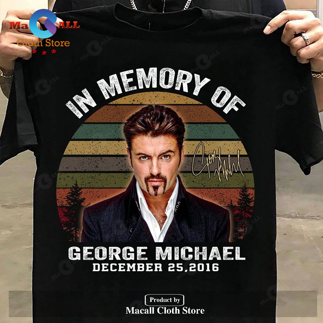 George Michael Classic-Unisex T-Shirt Hoodie Sweatshirt – BL91