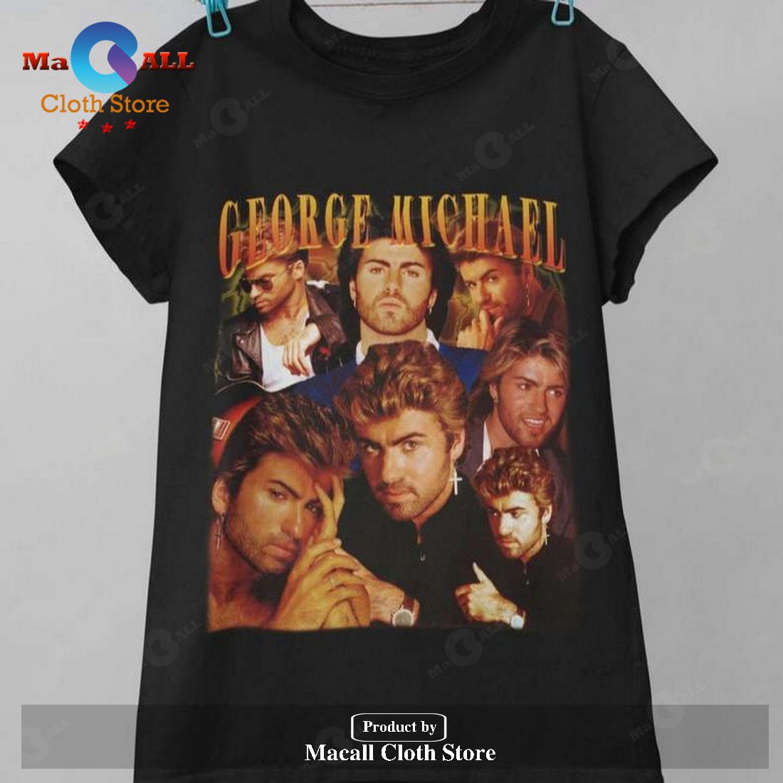 George Michael Classic-Unisex T-Shirt Hoodie Sweatshirt – P721