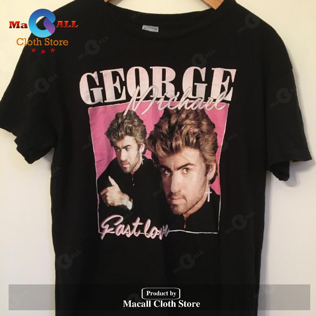 George Michael Fast love Classic-Unisex T-Shirt Hoodie Sweatshirt
