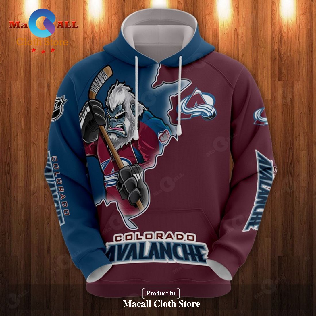 NHL Colorado Avalanche Hoodie Sweatshirt 3D LIMITED EDITION NHL Colorado Avalanche Hoodie Sweatshirt 3D LIMITED EDITION