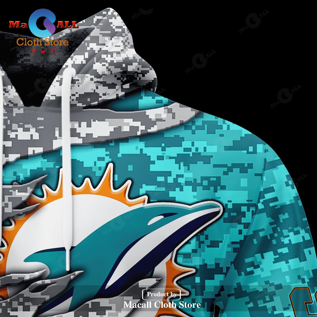 Personalized NFL Dolphins Camo US Hoodie Sweatshirt 3D LIMITED EDITION Personalized NFL Dolphins Camo US Hoodie Sweatshirt 3D LIMITED EDITION