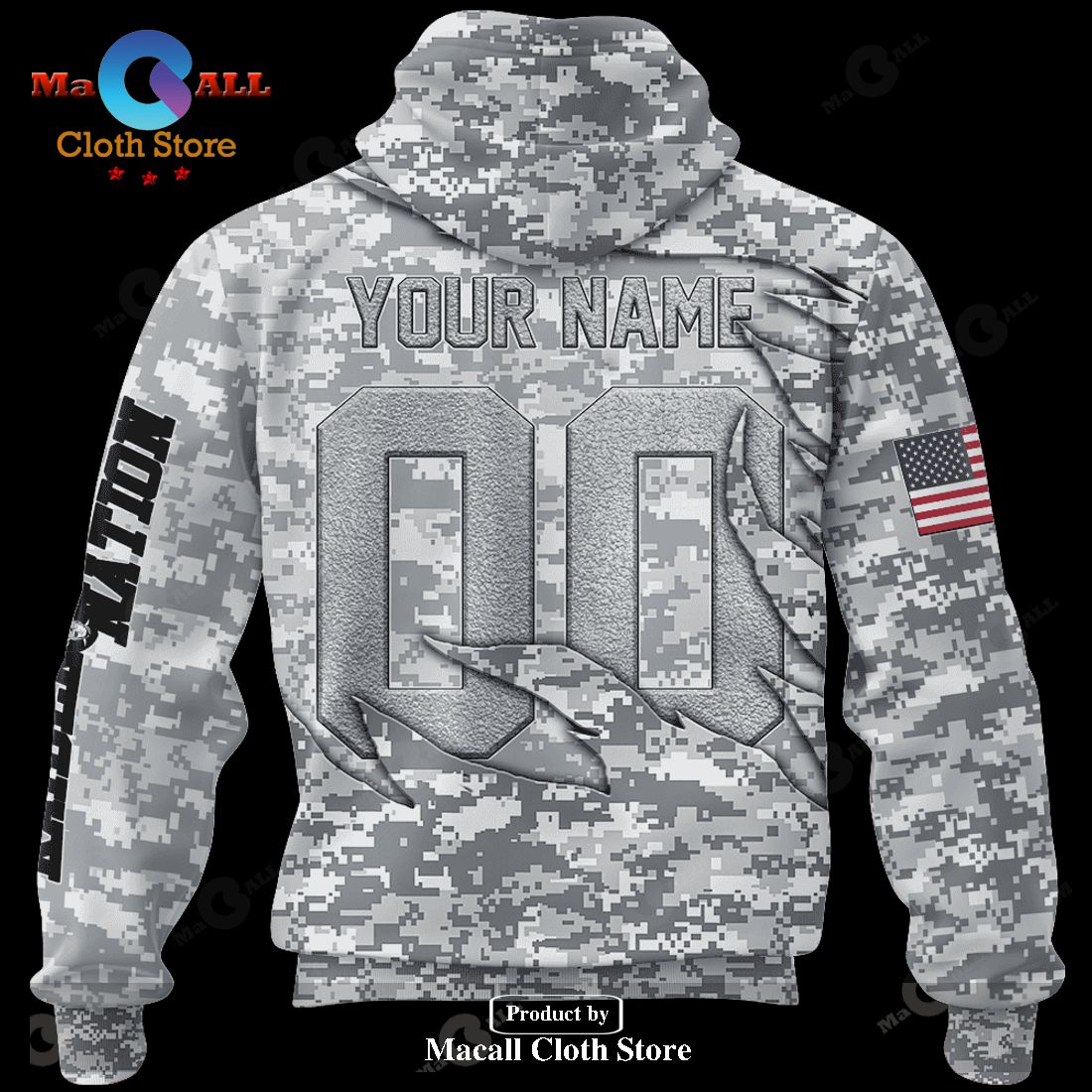 Personalized NFL Cowboys Camo US Hoodie Sweatshirt 3D LIMITED EDITION -  Macall Cloth Store - Destination for fashionistas