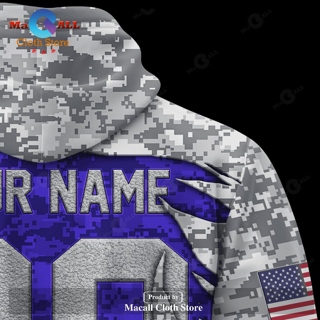 Personalized NFL Ravens Camo US Hoodie Sweatshirt 3D LIMITED EDITION -  Macall Cloth Store - Destination for fashionistas