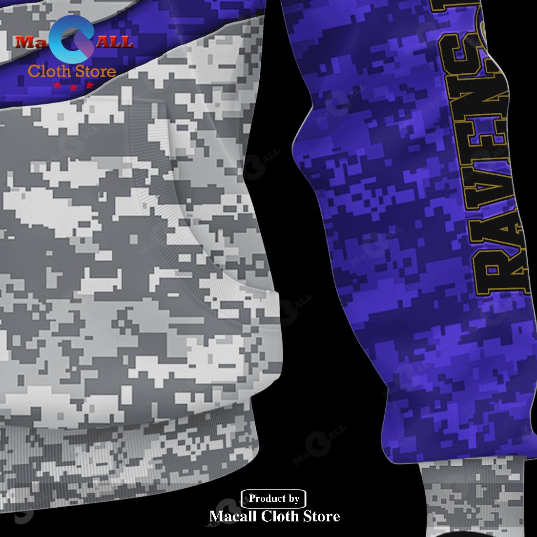 Personalized NFL Ravens Camo US Hoodie Sweatshirt 3D LIMITED EDITION -  Macall Cloth Store - Destination for fashionistas