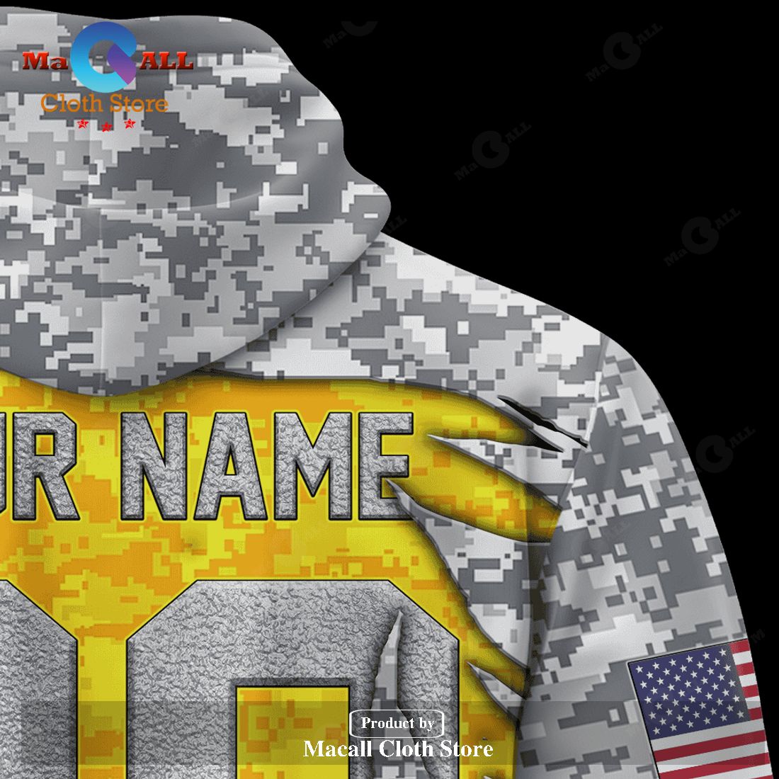 Personalized NFL Steelers Camo US Hoodie Sweatshirt 3D LIMITED EDITION Personalized NFL Steelers Camo US Hoodie Sweatshirt 3D LIMITED EDITION