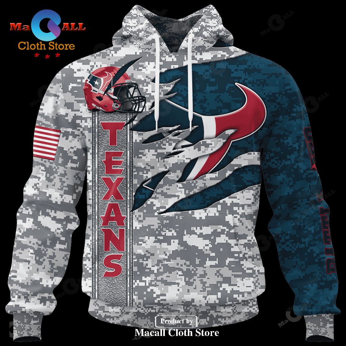 Personalized NFL Cowboys Camo US Hoodie Sweatshirt 3D LIMITED EDITION -  Macall Cloth Store - Destination for fashionistas