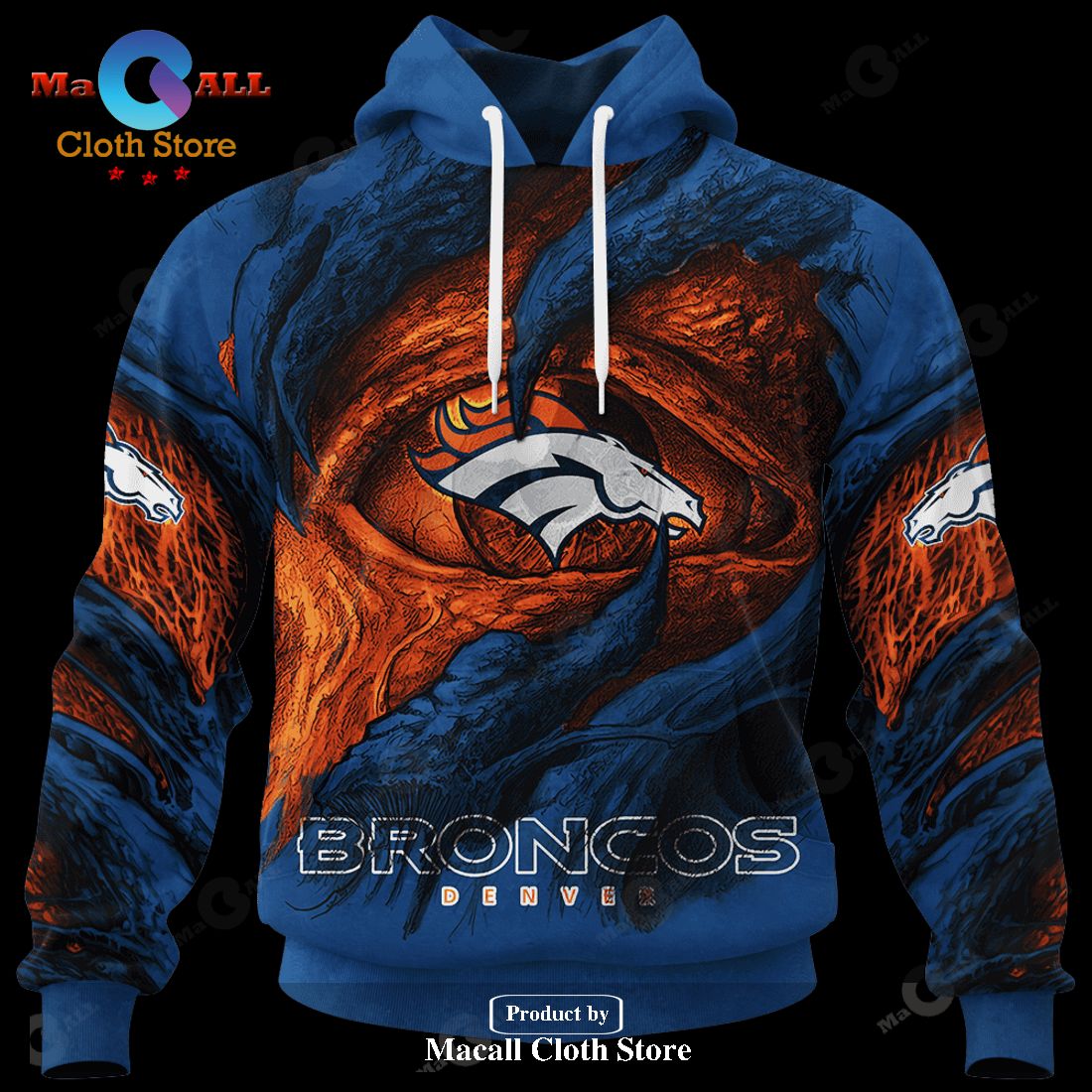 Personalized NFL Broncos Demon Eyes Hoodie Sweatshirt 3D LIMITED EDITION Personalized NFL Broncos Demon Eyes Hoodie Sweatshirt 3D LIMITED EDITION