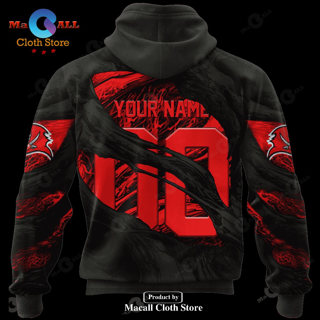 Personalized NFL Buccaneers Demon Eyes Hoodie Sweatshirt 3D LIMITED EDITION Personalized NFL Buccaneers Demon Eyes Hoodie Sweatshirt 3D LIMITED EDITION