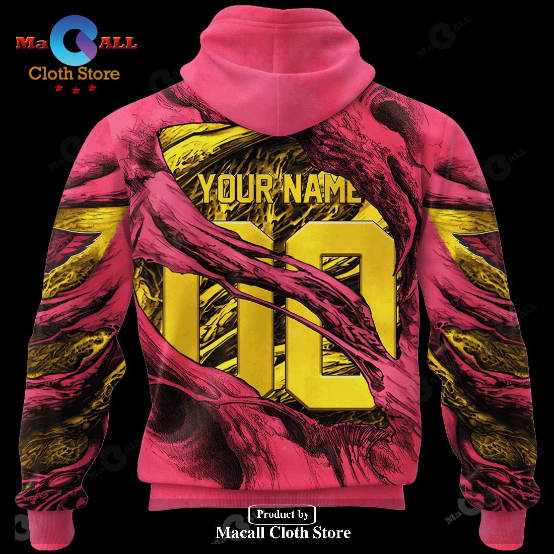 Personalized NFL Cardinals Demon Eyes Hoodie Sweatshirt 3D LIMITED EDITION Personalized NFL Cardinals Demon Eyes Hoodie Sweatshirt 3D LIMITED EDITION