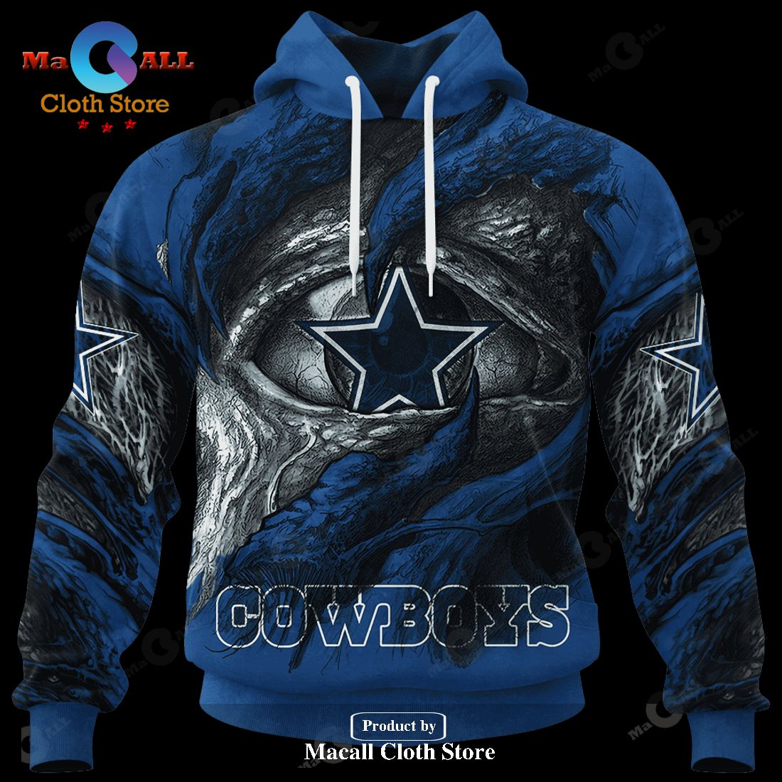 Personalized NFL Cowboys Demon Eyes Hoodie Sweatshirt 3D LIMITED EDITION Personalized NFL Cowboys Demon Eyes Hoodie Sweatshirt 3D LIMITED EDITION