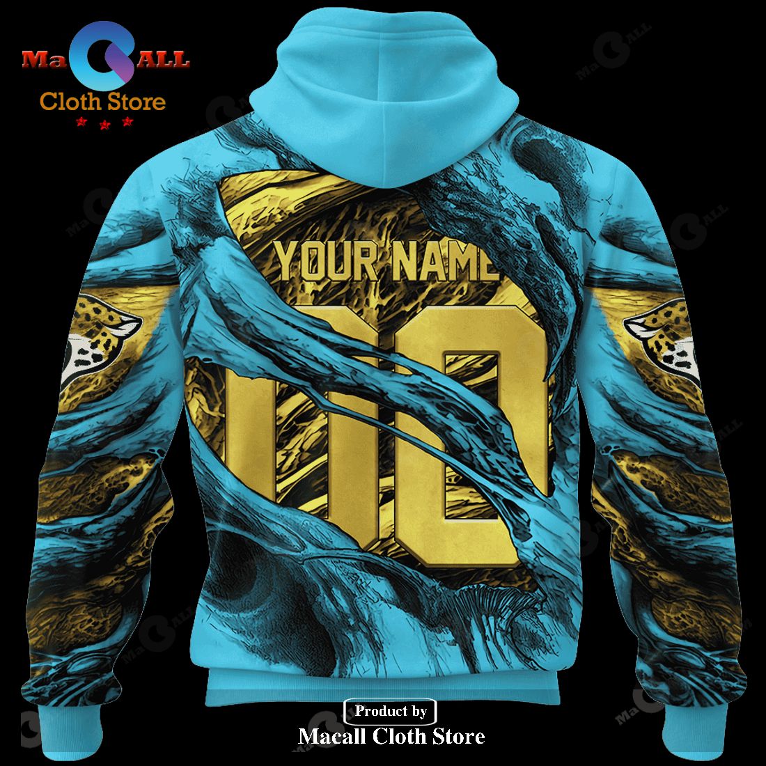 Personalized NFL Jaguars Demon Eyes Hoodie Sweatshirt 3D LIMITED EDITION Personalized NFL Jaguars Demon Eyes Hoodie Sweatshirt 3D LIMITED EDITION