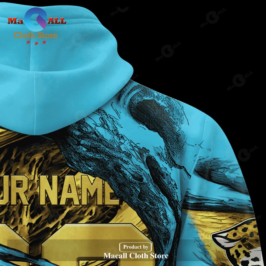Personalized NFL Jaguars Demon Eyes Hoodie Sweatshirt 3D LIMITED EDITION Personalized NFL Jaguars Demon Eyes Hoodie Sweatshirt 3D LIMITED EDITION