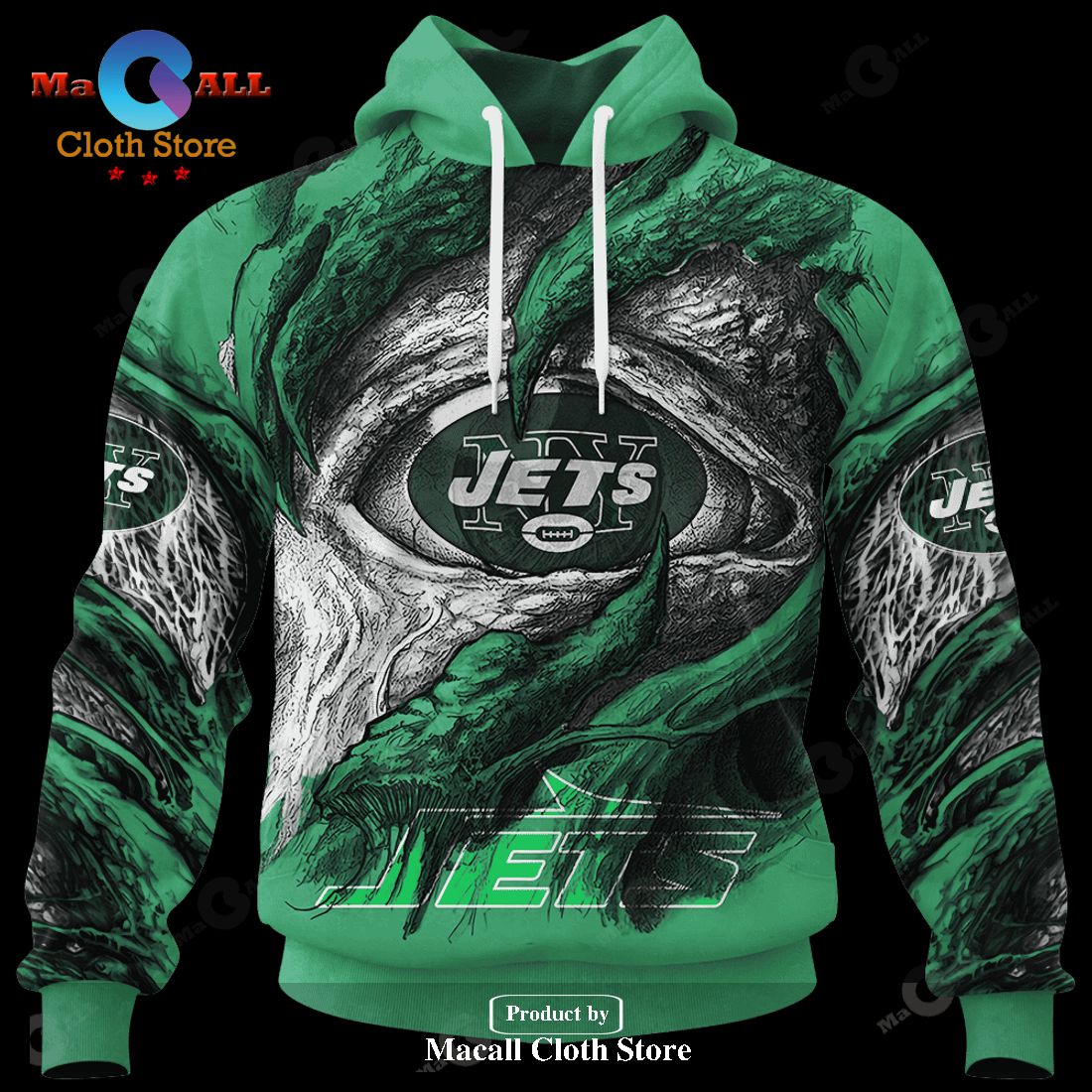 BEST NFL New York Jets Salute To Service - Honor Veterans And Their  Families 3D Hoodie