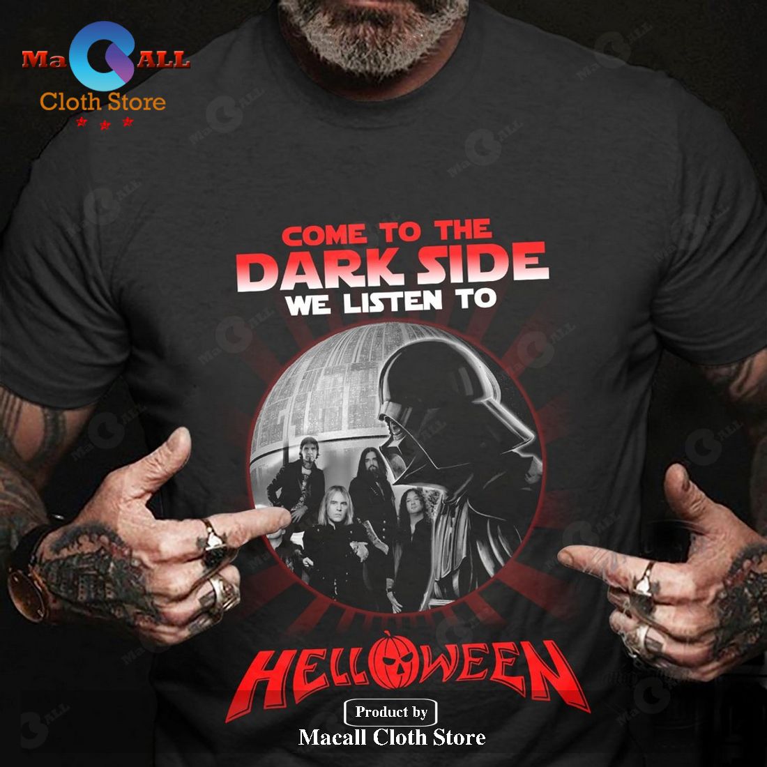 Come To The Dark Side We Listen To Helloween Classic-Unisex T-Shirt Hoodie Sweatshirt Come To The Dark Side We Listen To Helloween Classic-Unisex T-Shirt Hoodie Sweatshirt