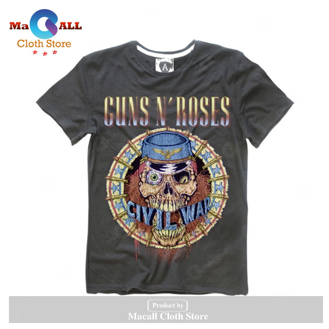 Guns N Roses Civil War Classic-Unisex T-Shirt Hoodie Sweatshirt Guns N Roses Civil War Classic-Unisex T-Shirt Hoodie Sweatshirt