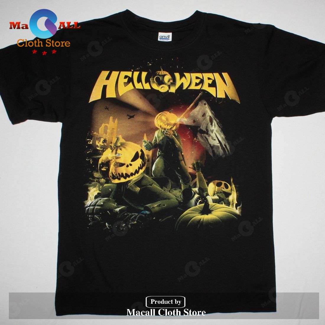 HELLOWEEN STRAIGHT OUT OF HELL Classic-Unisex T-Shirt Hoodie Sweatshirt