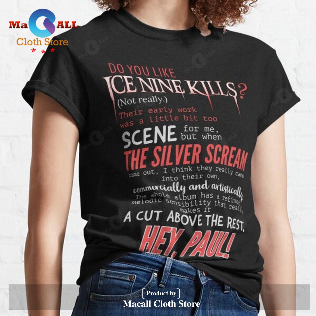 Ice Nine Kills Classic-Unisex T-Shirt Hoodie Sweatshirt - EW81 Ice Nine Kills Classic-Unisex T-Shirt Hoodie Sweatshirt - EW81