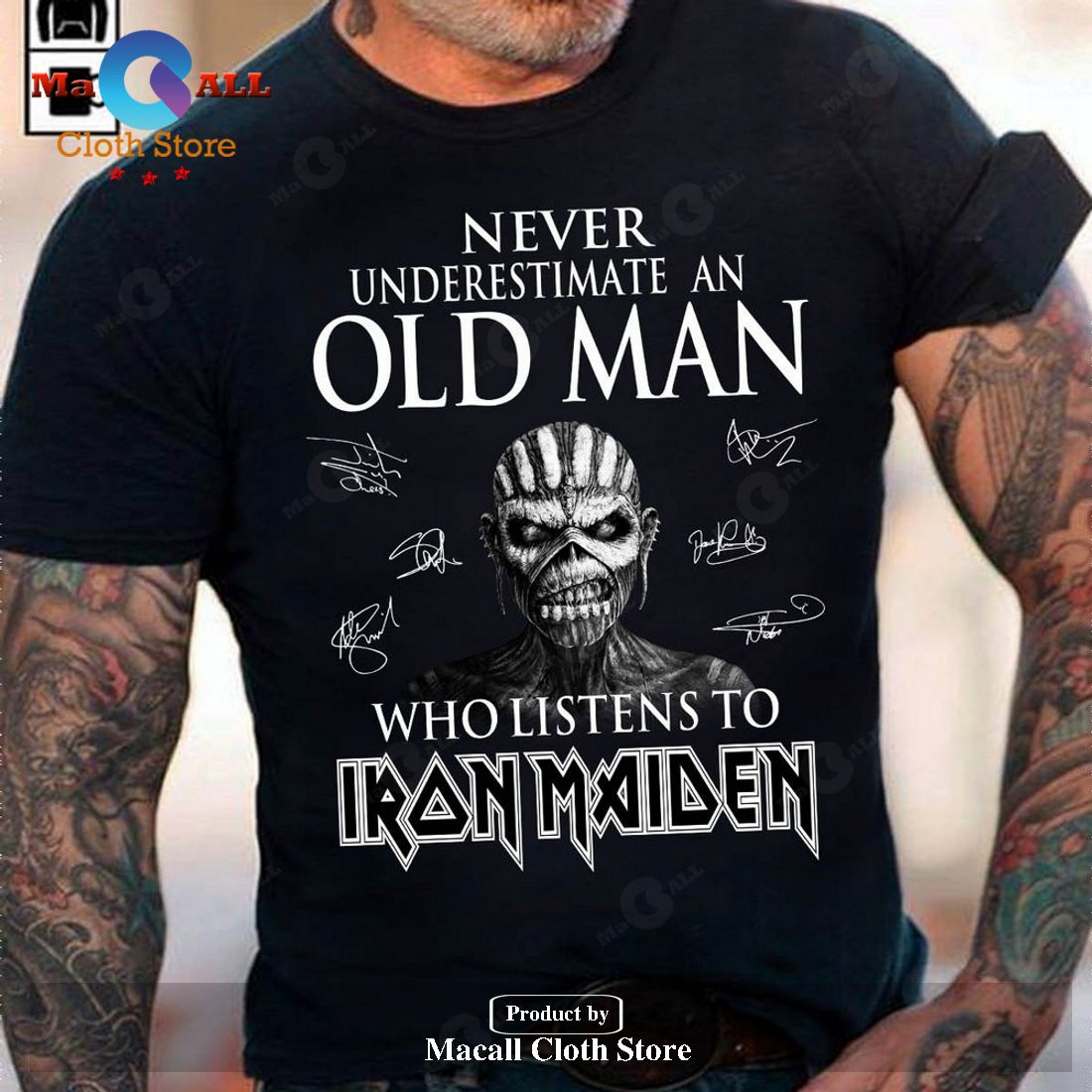 Iron Maiden Classic-Unisex T-Shirt Hoodie Sweatshirt - HV01 Iron Maiden Classic-Unisex T-Shirt Hoodie Sweatshirt - HV01