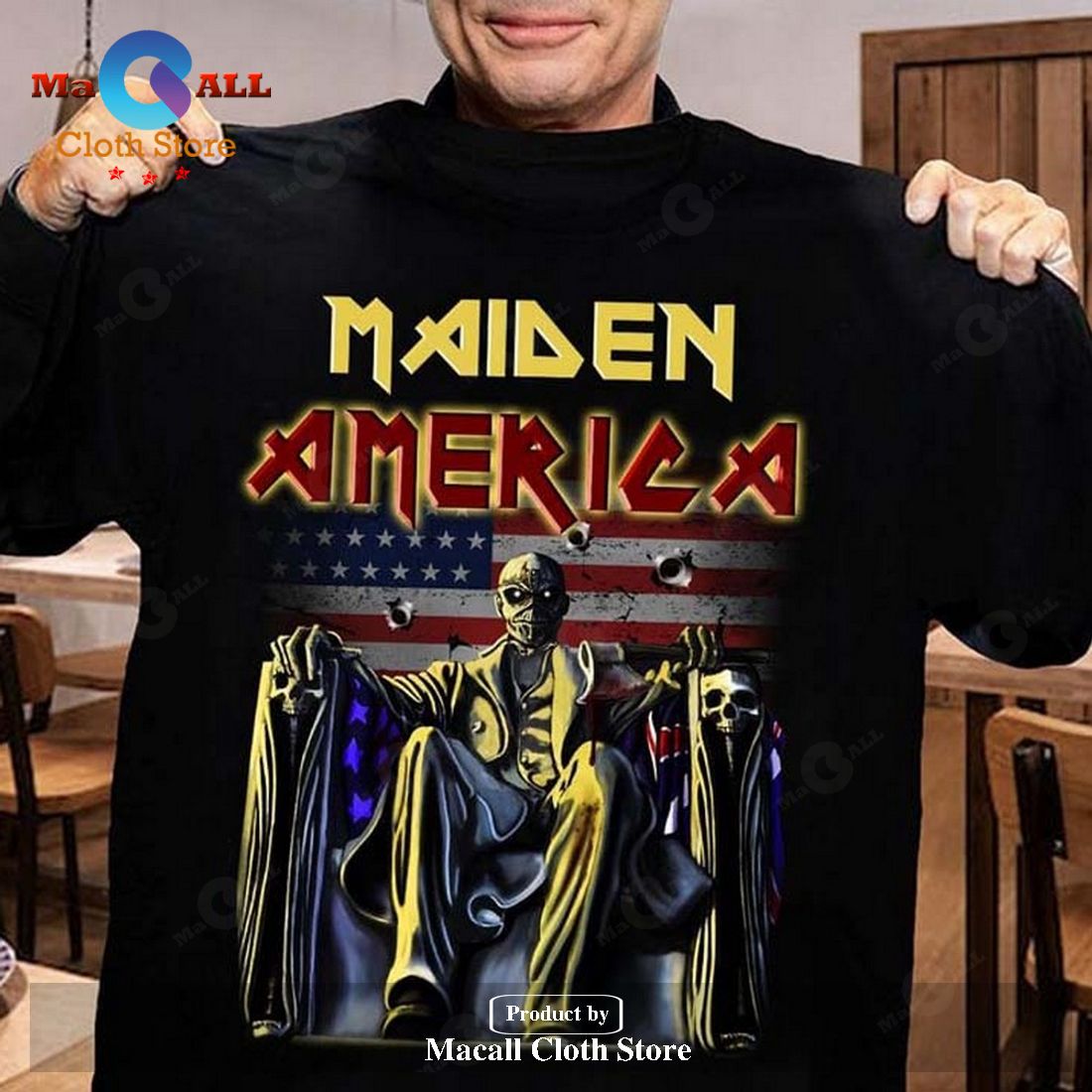 Iron Maiden Classic-Unisex T-Shirt Hoodie Sweatshirt - M551 Iron Maiden Classic-Unisex T-Shirt Hoodie Sweatshirt - M551